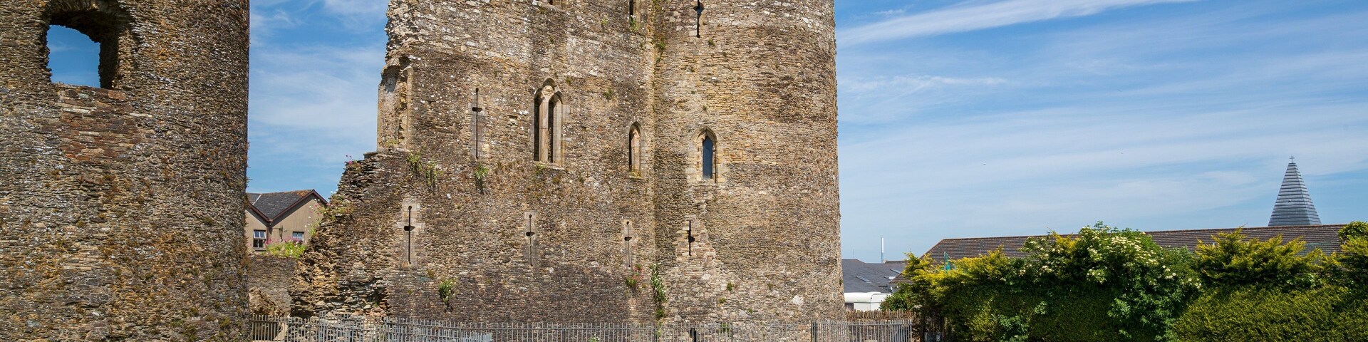 Ferns Castle which includes building ruins, chateau or palace and heritage architecture