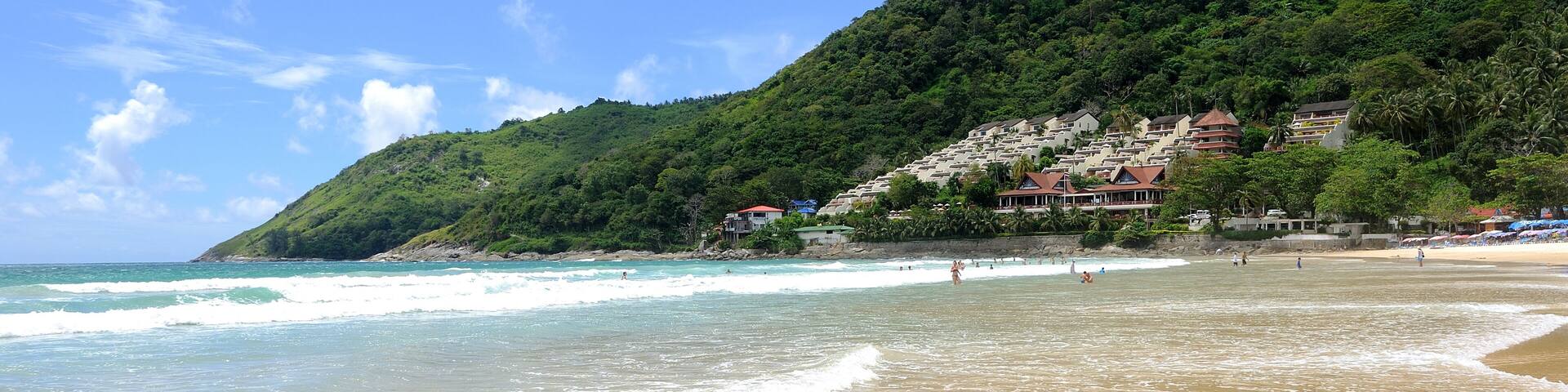 Nai harn beach in phuket; Shutterstock ID 163354091; Purchase Order: SP-2390; Order Number: Content Innovations EOY spend ; Client/Licensee: Hotels.com - Lee Ban Twan; Job: Hotels.com Go Guides