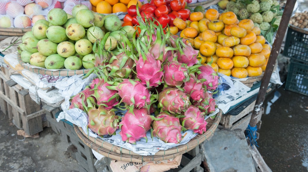 Hue Vietnam Hylocereus undatus / Dragon Fruit / Pitahaya / Pitaya for sale at the Dong Ba Market.