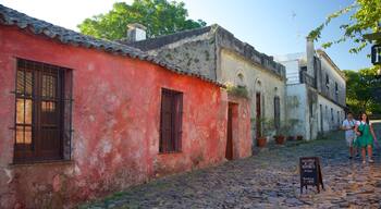 Street of Sighs showing a house, a small town or village and street scenes