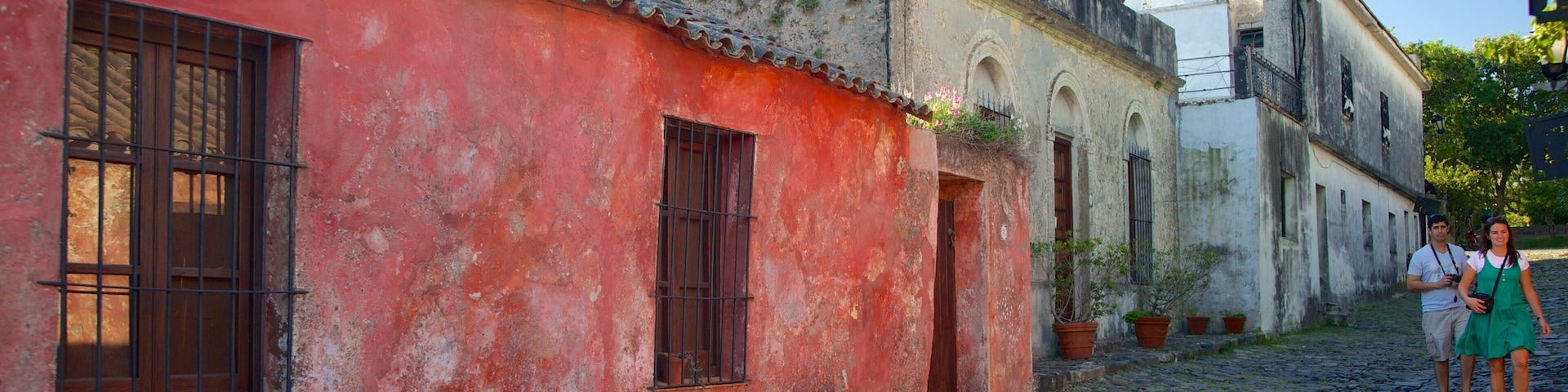 Street of Sighs showing a house, a small town or village and street scenes