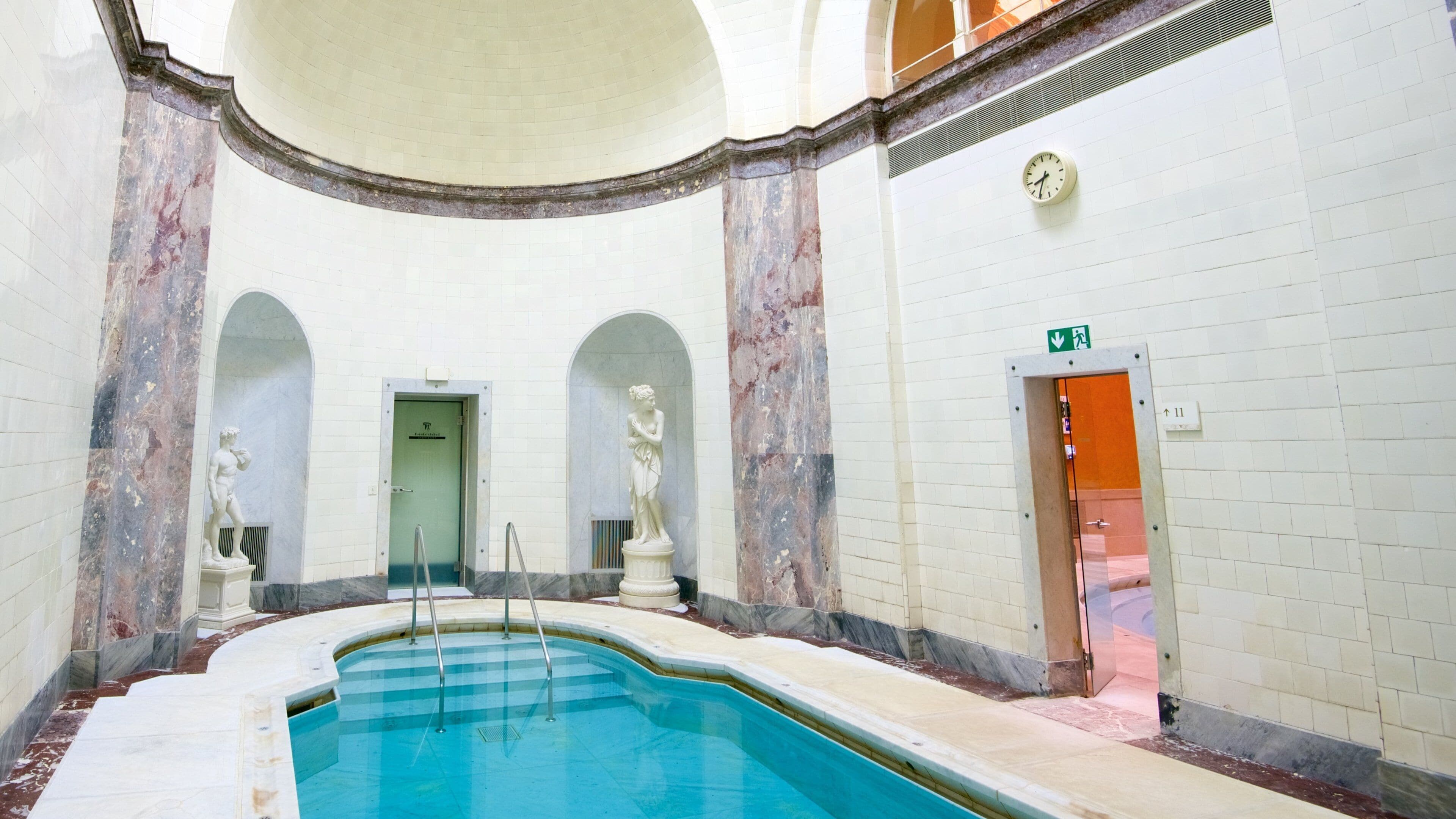Caracalla Spa featuring a pool and interior views