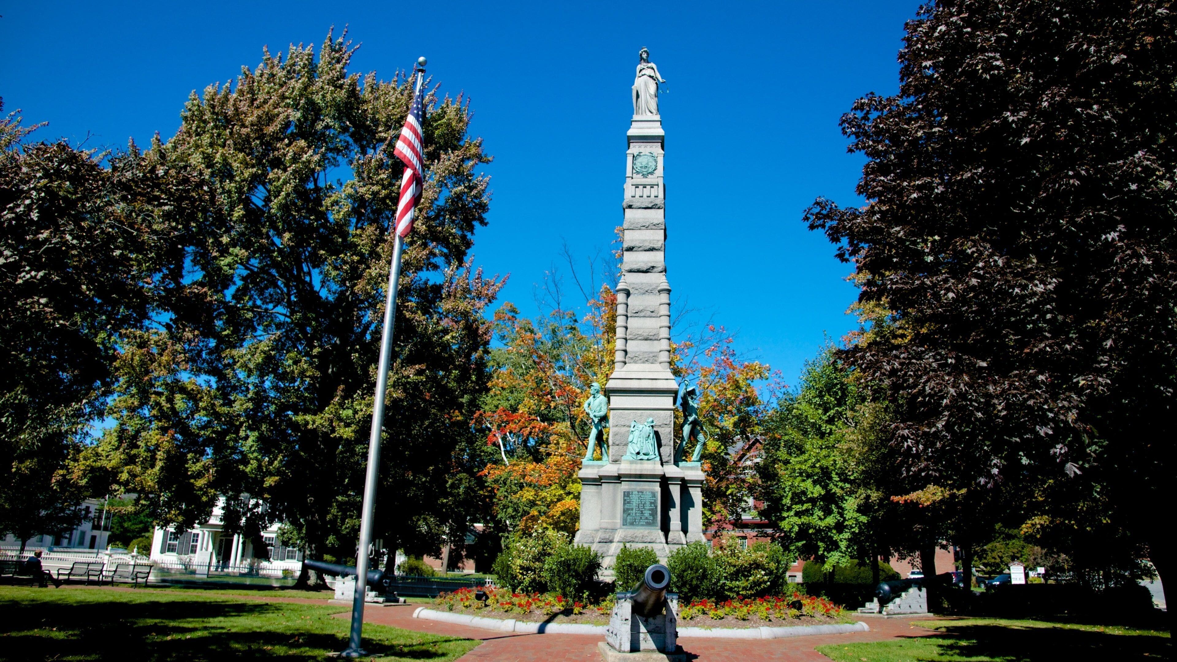 Nashua featuring a memorial and a monument