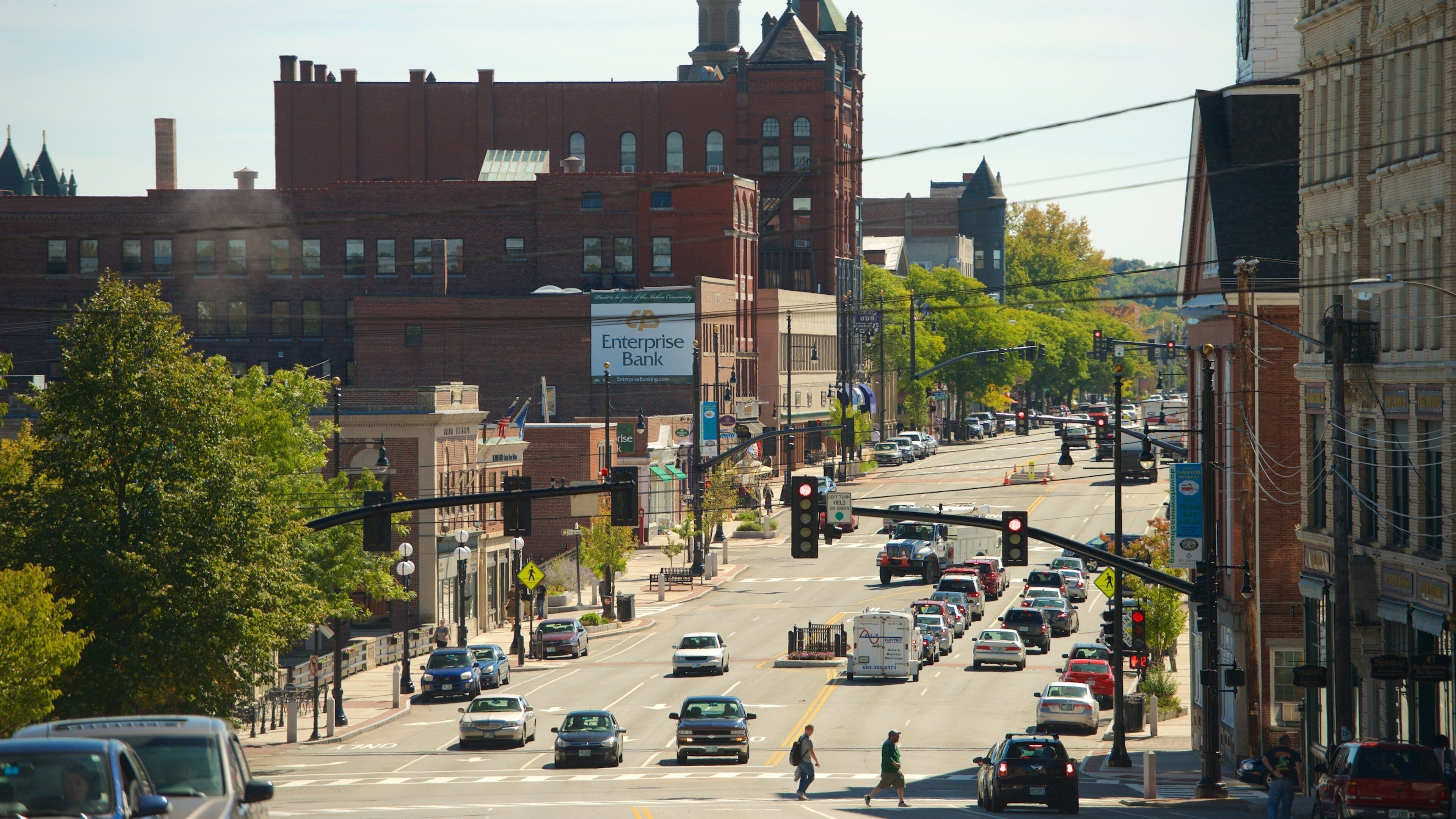 Nashua que incluye una ciudad