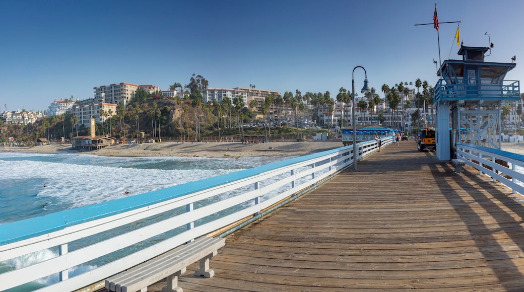 Panorama from San Clemente Pier, San Clemente, California, USA