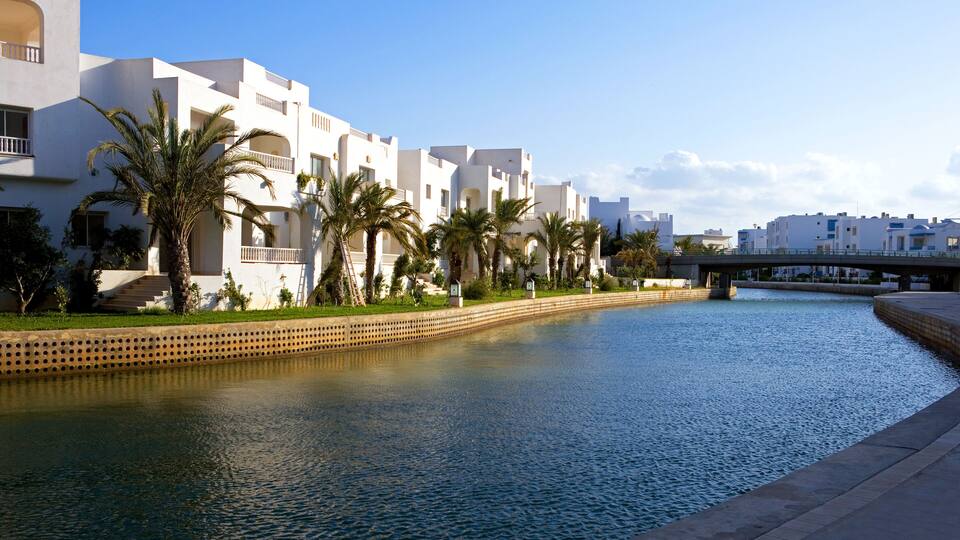 Tunisia, Hammamet, the sea touristic area of Yasmine; Shutterstock ID 260216669