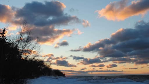 February isn't the best time to go to the beach in Buffalo NY, but you get a different kind of vibe from the beach when it's covered in 3ft of snow and the icy water splashing against the forming icebergs.
Blue and Orange were being perfectly contrasted in the sky and on the land. It was a beautiful sunset and I was so happy that i was able to capture this moment.
Buffalo NY isn't where you are going to get your perfect paradise tropical photos, but standing on the snow covered beach, watching the sunset on the land, that was paradise to me.
#BeachBound
#Beach #Winter #snow