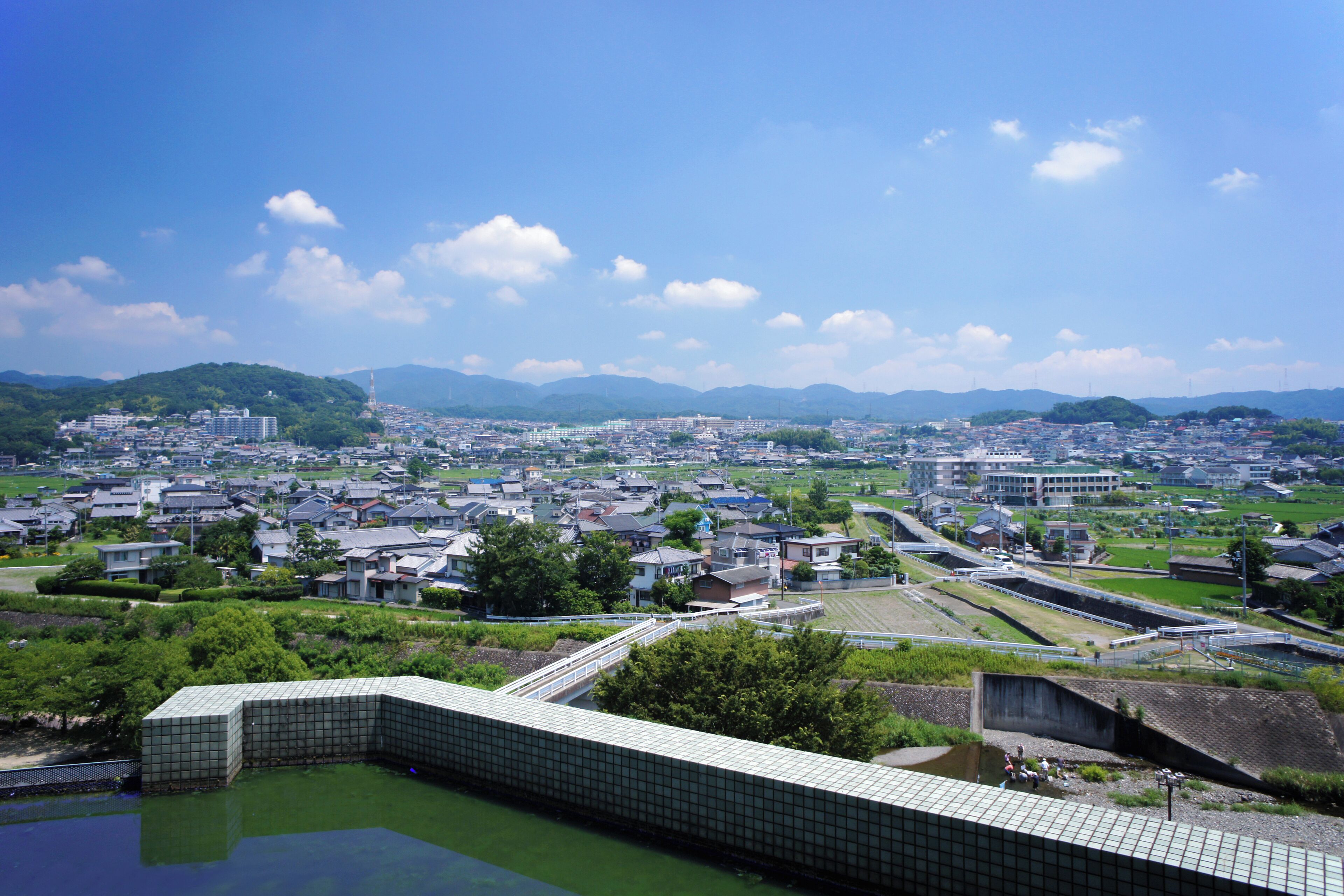 Aquapia Akutagawa in Nanpeidai 5-chome, Takatsuki, Osaka prefecture, Japan.