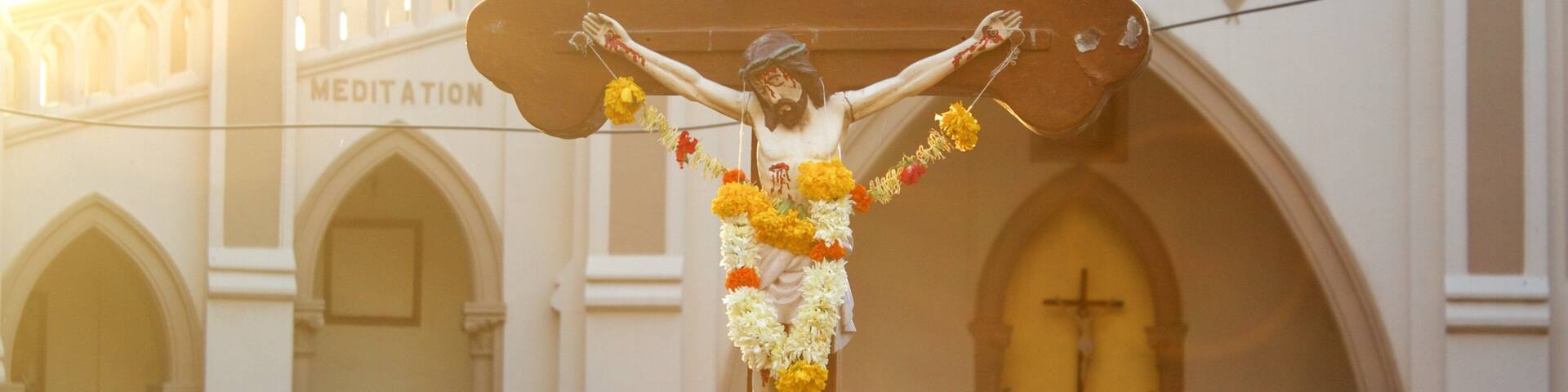 Mt. Iglesia de María ofreciendo aspectos religiosos