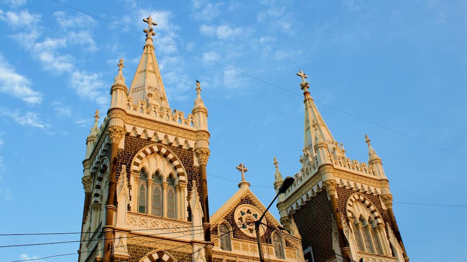 Mt. Mary Church which includes heritage elements and a church or cathedral