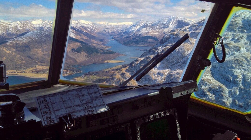 Highlands of Scotland from a Hercules
