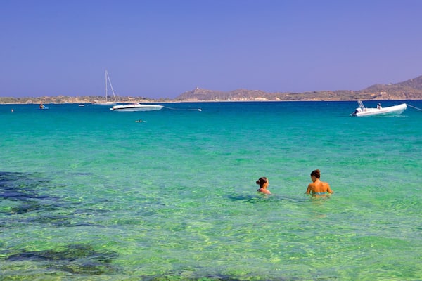 Campus Beach which includes swimming