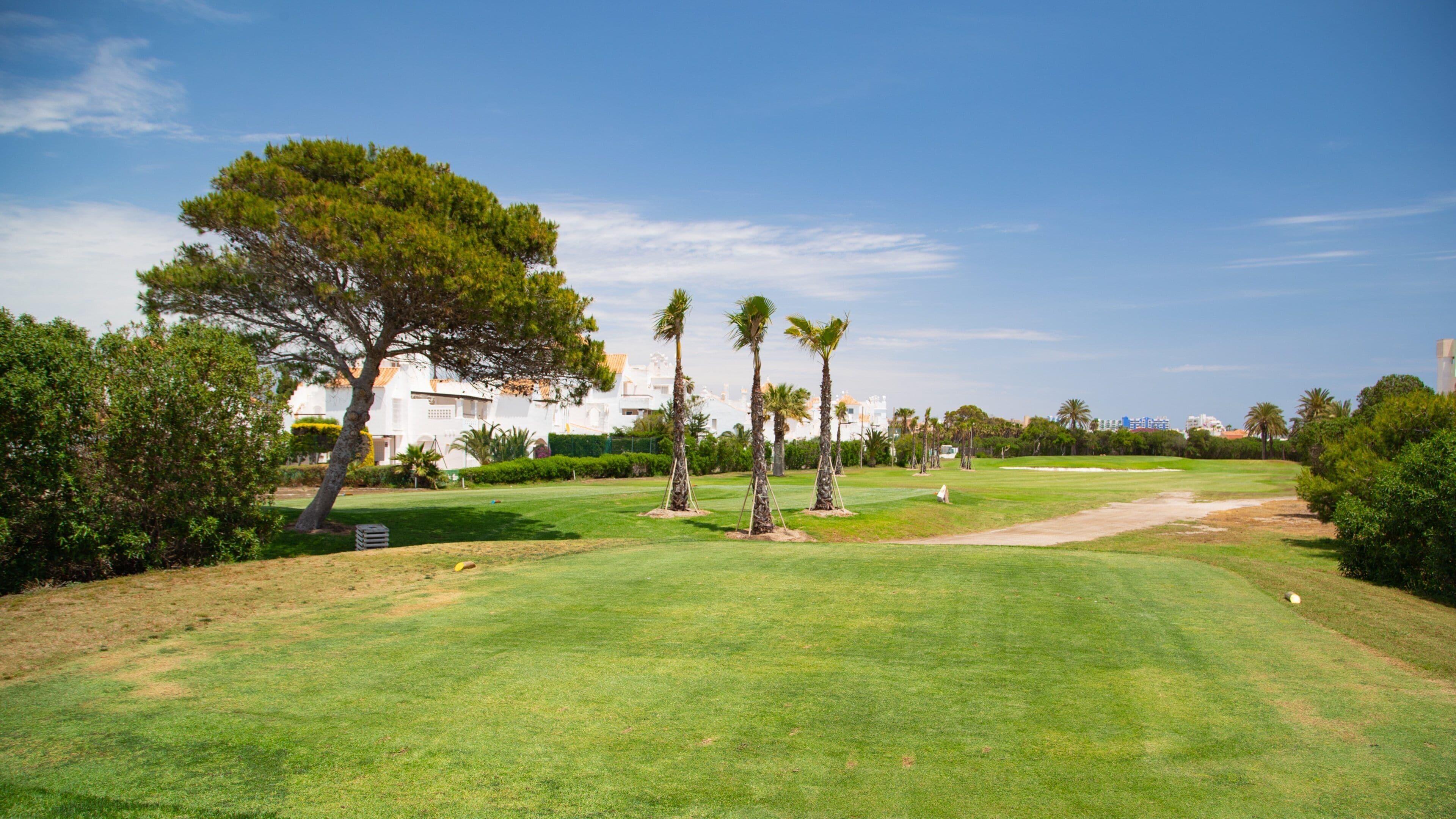 Calle del campo de Golf Playa Serena