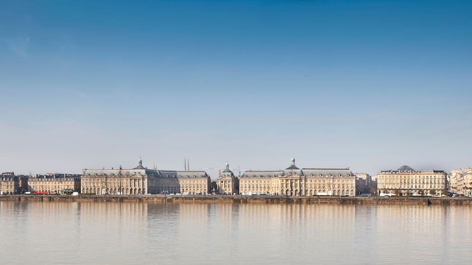 Bordeaux, Bourse, quais, France, Aquitaine, tourisme