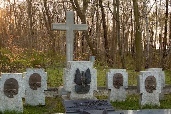 Westerplatte-Denkmal das einen Friedhof