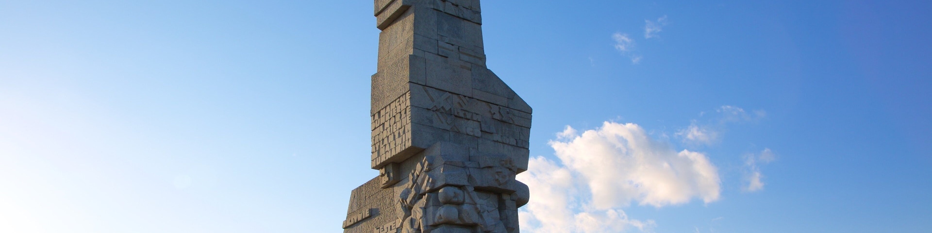 Monumento Westerplatte ofreciendo un monumento