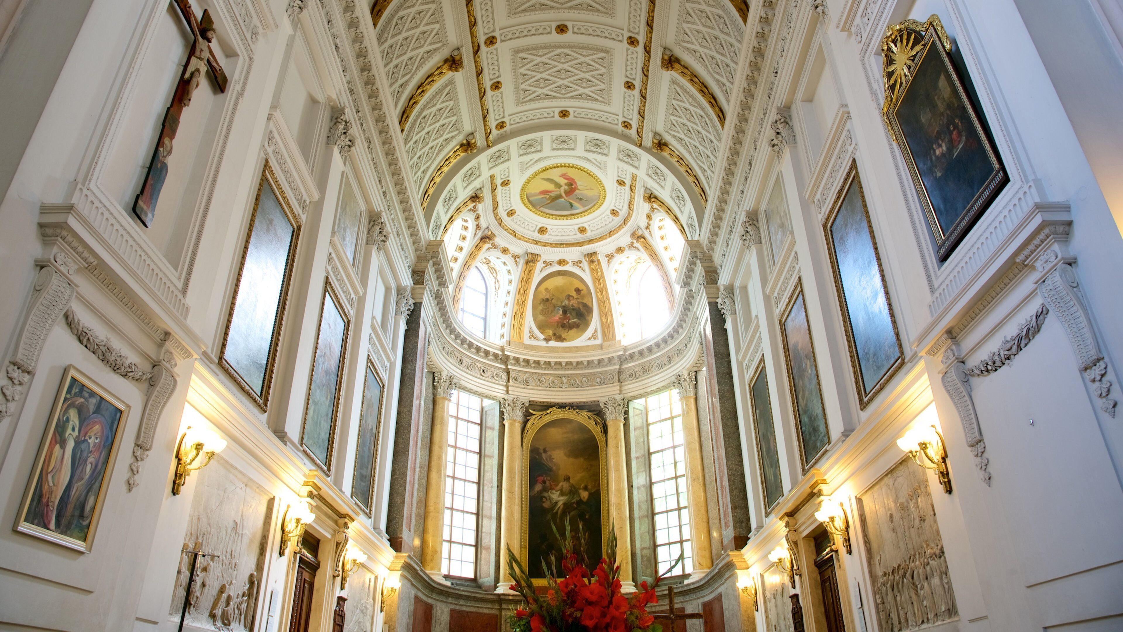 St Maarten and St Martin which includes interior views and a church or cathedral