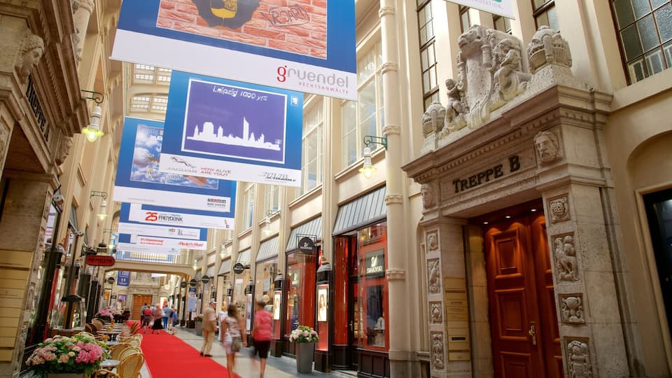 Maedler Passage showing heritage architecture