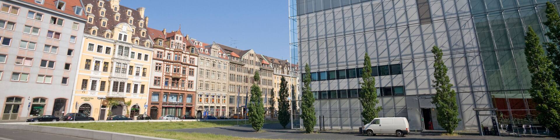 AETY5H Museum der Bildenden Kunste Museum of Fine Art Katharinenstrasse Leipzig Saxony Germany. Image shot 2007. Exact date unknown.