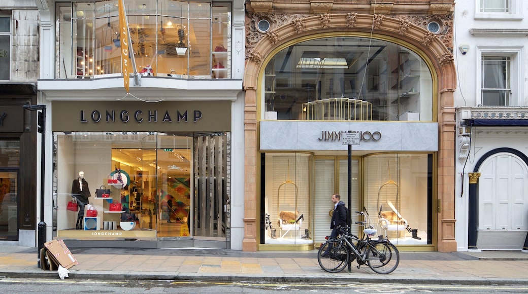 Bond Street featuring heritage architecture, street scenes and shopping