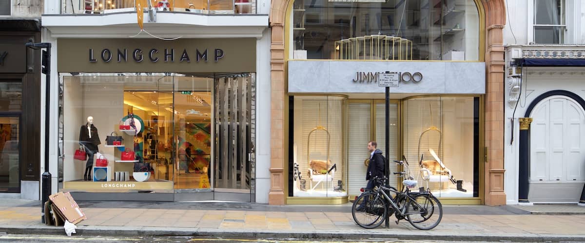 Bond Street featuring heritage architecture, street scenes and shopping