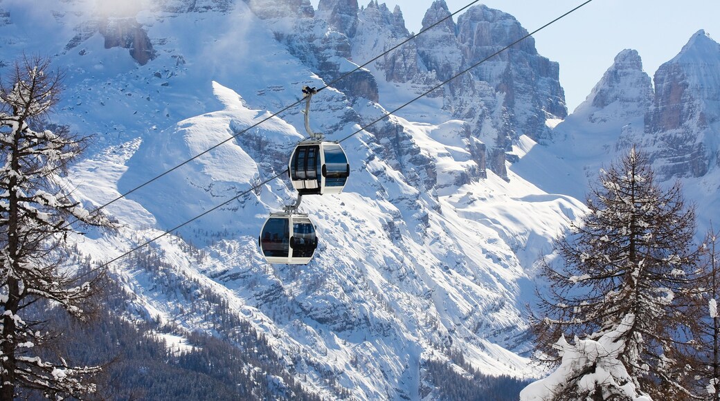 Ski resort Madonna di Campiglio. Italy