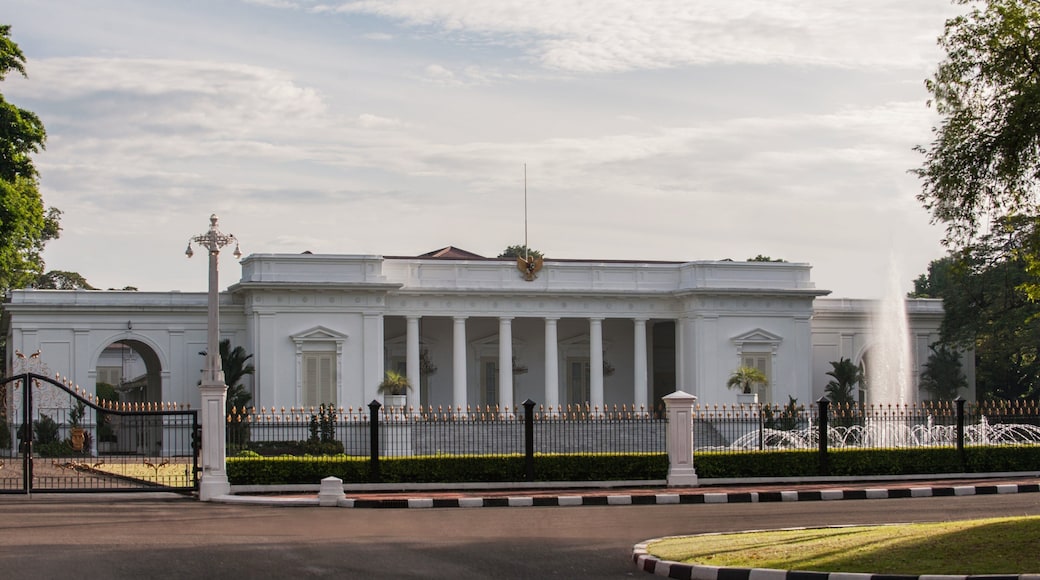 Palacio Presidencial ofreciendo un castillo, patrimonio de arquitectura y un edificio administrativo