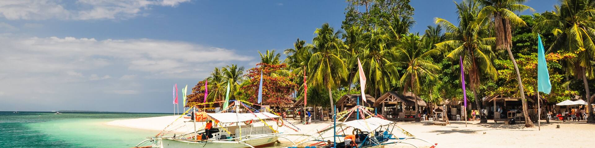 Boats on Pandan Island - Honda Bay, Palawan, Philippines , Shutterstock ID 271692161, Purchase Order: SP-1971, Order Number: SP-1971 Go Guides, Client/Licensee: Hotels.com, Other: Supattra Laoreiam
