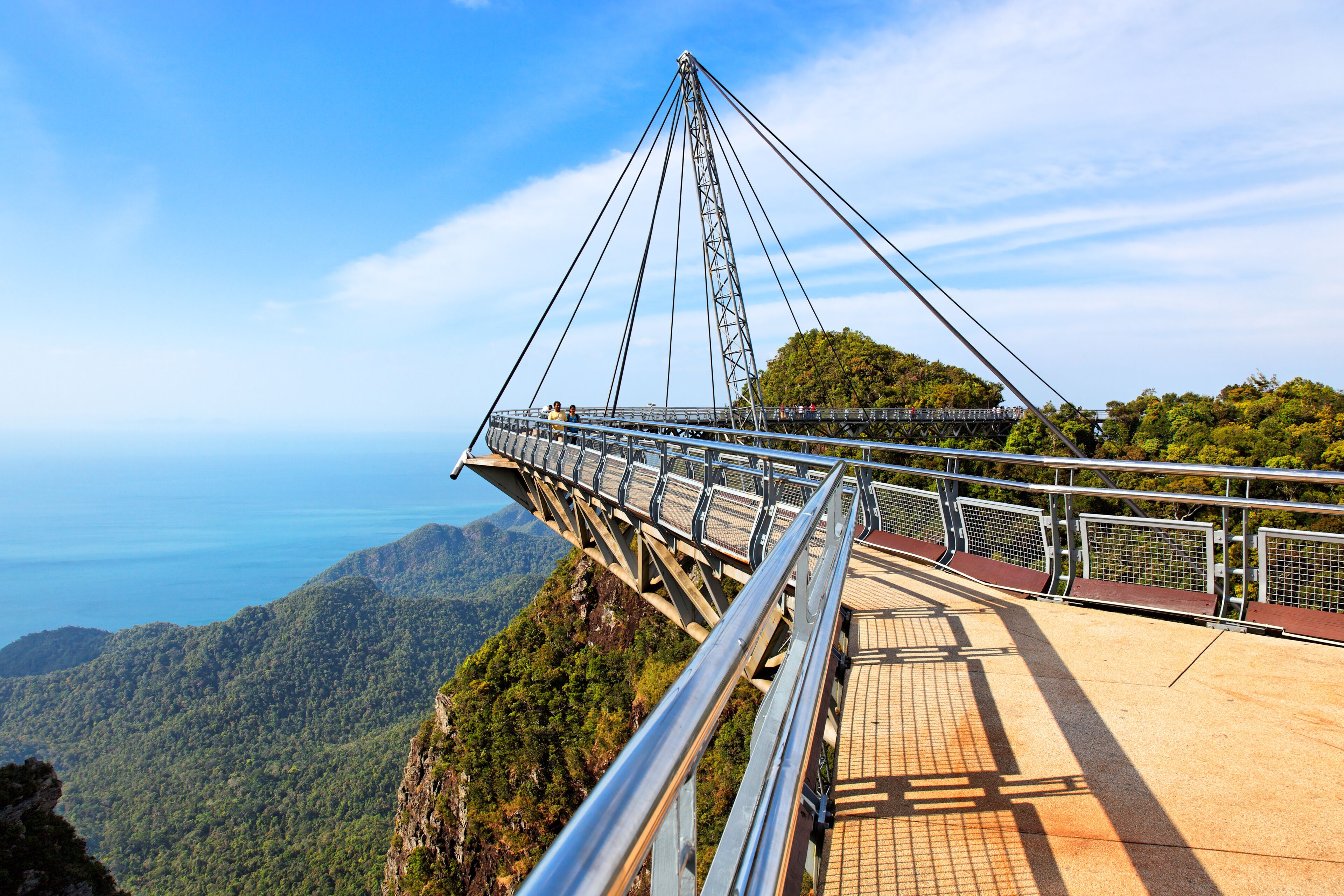 Suspension bridge, Gunung Mat Cincang, Langkawi