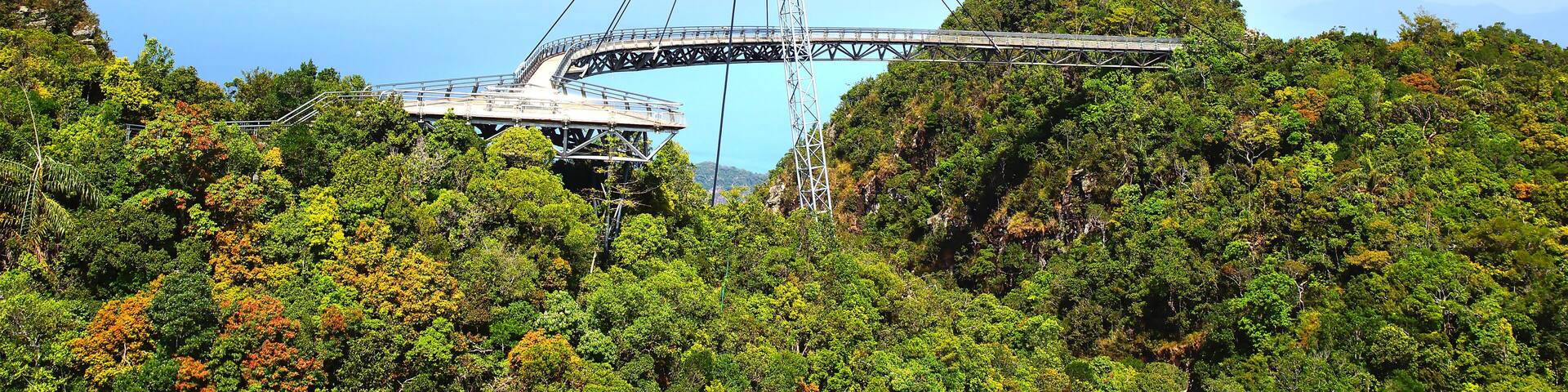 Sky bridge. Langkawi