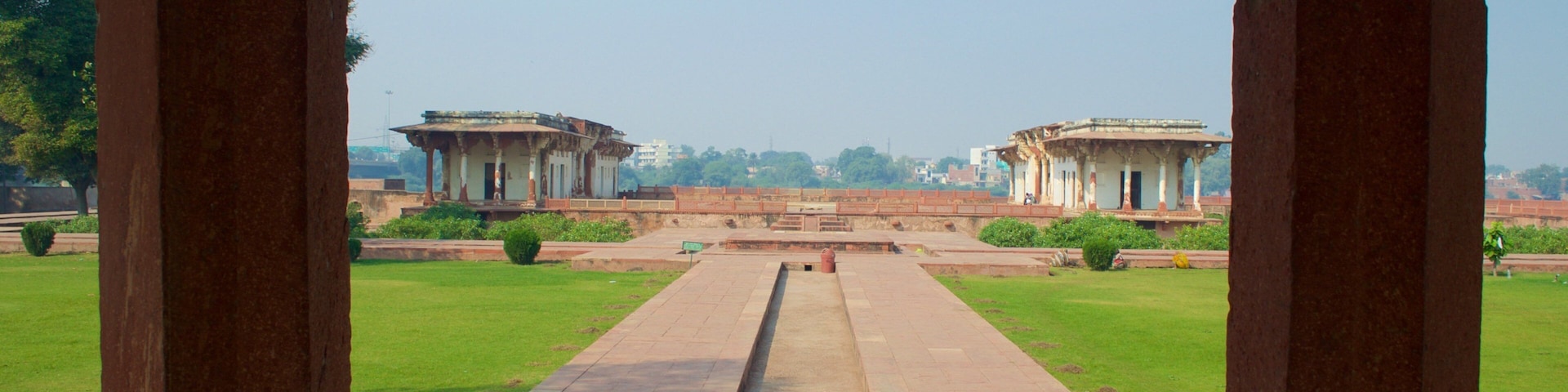 Ram Bagh featuring a garden and chateau or palace