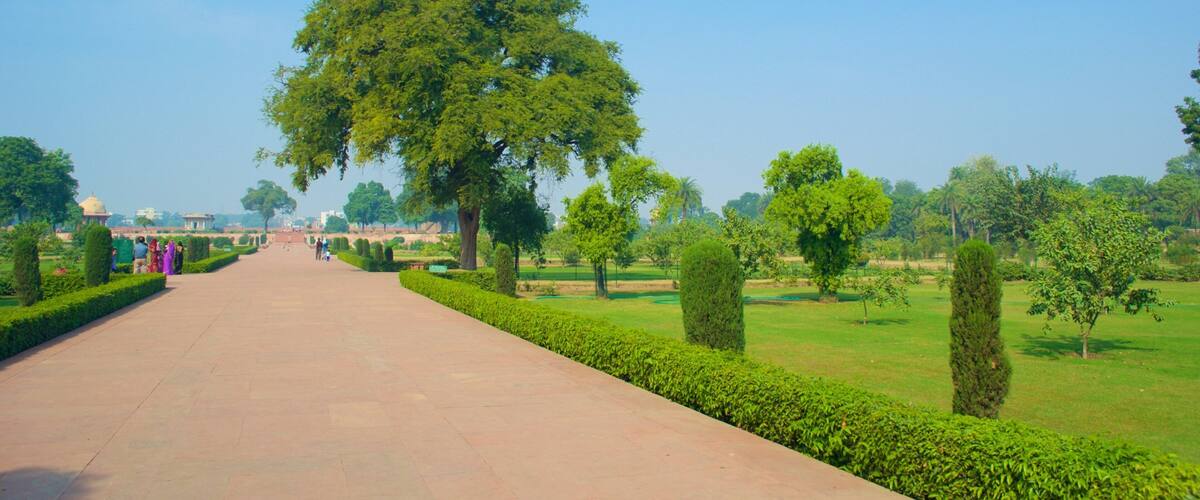 Ram Bagh featuring a castle and a park
