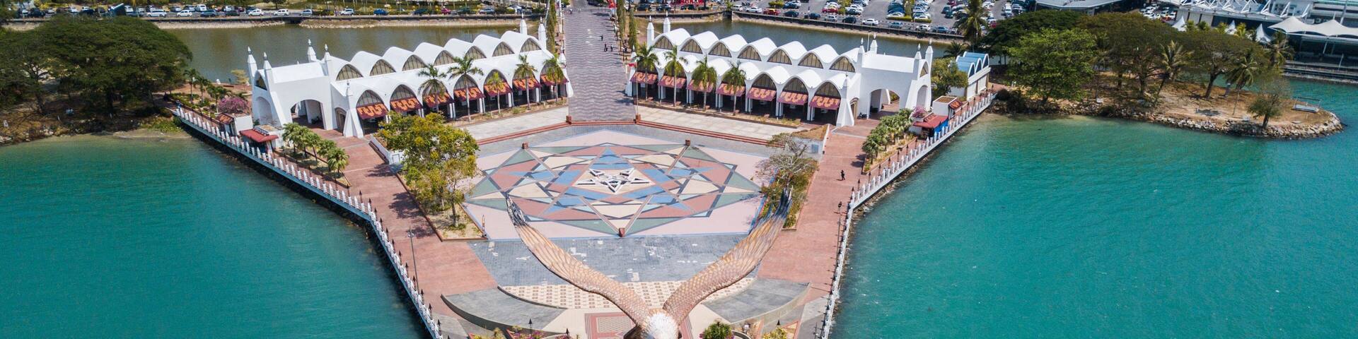 Eagle Square in Langkawi, Malaysia