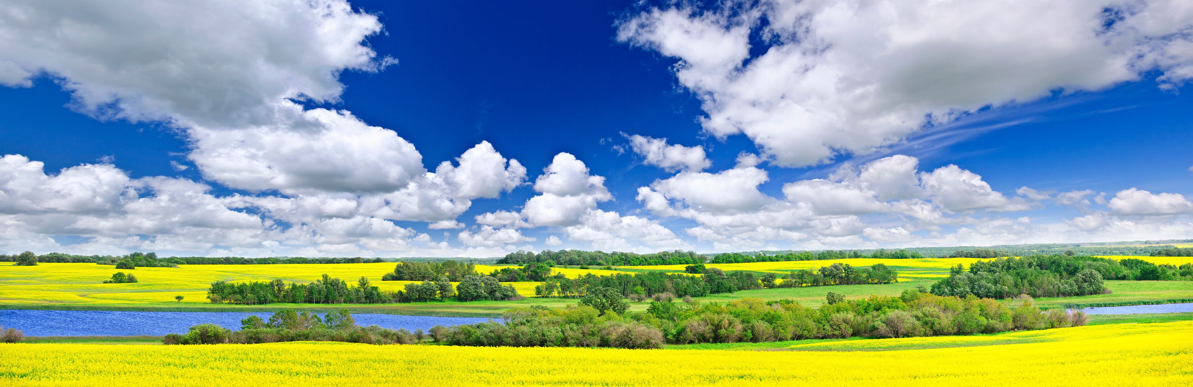 Prairie panorama in Saskatchewan, Canada