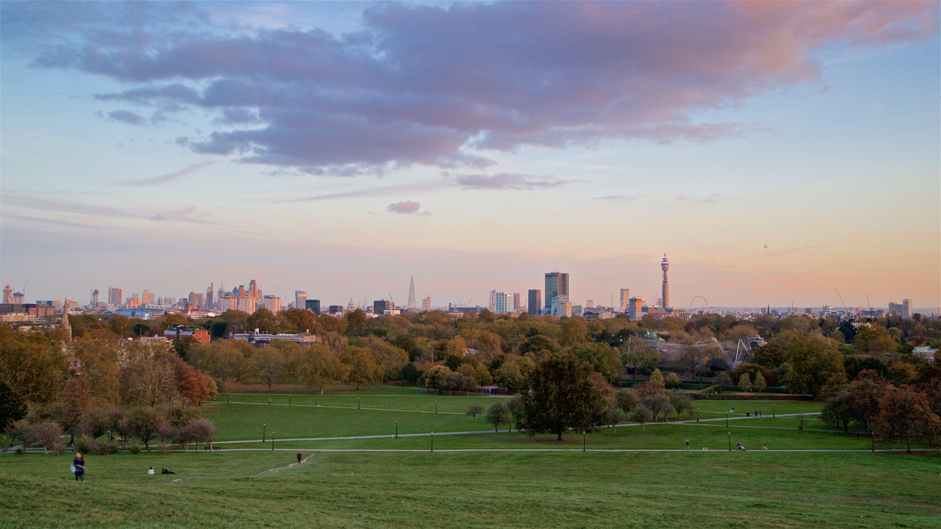 プリムローズ ヒル どの含み 自然の風景, 都市 と 公園
