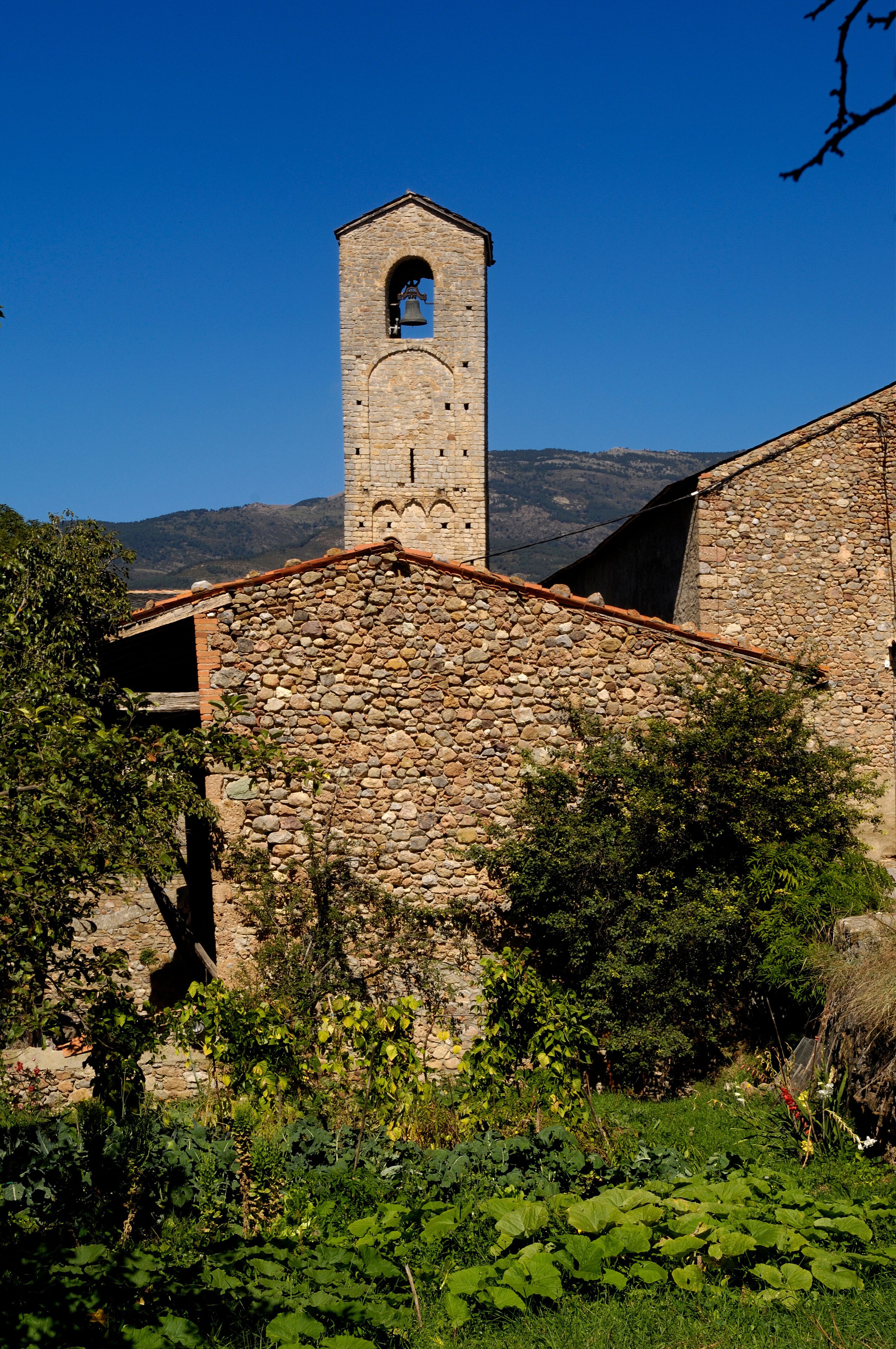 Village of Santa Eugenia de Nerella, Pyrenees, LLeida province,Catalonia, Spain