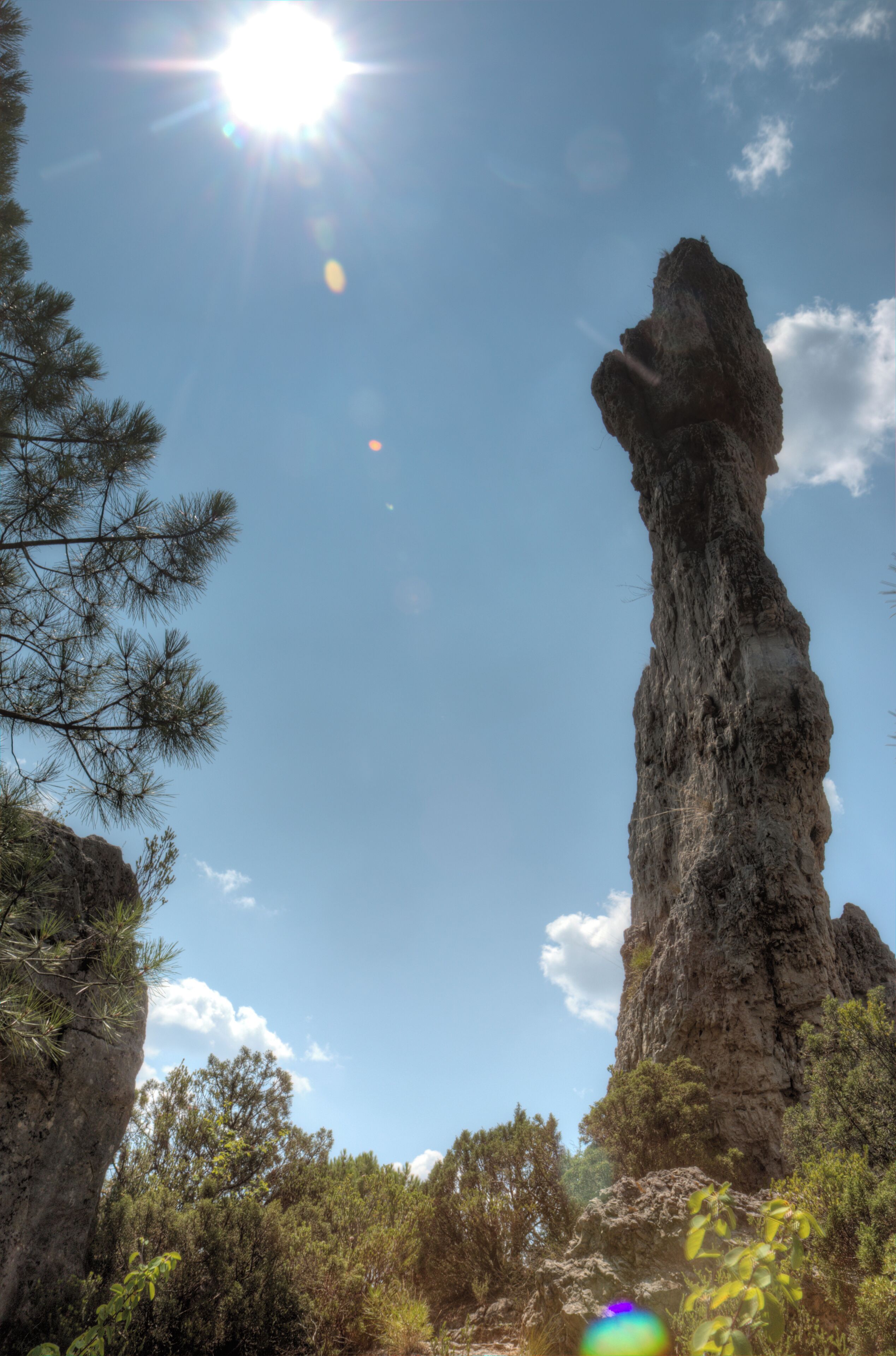 Rock formation in Cirque de Moureze