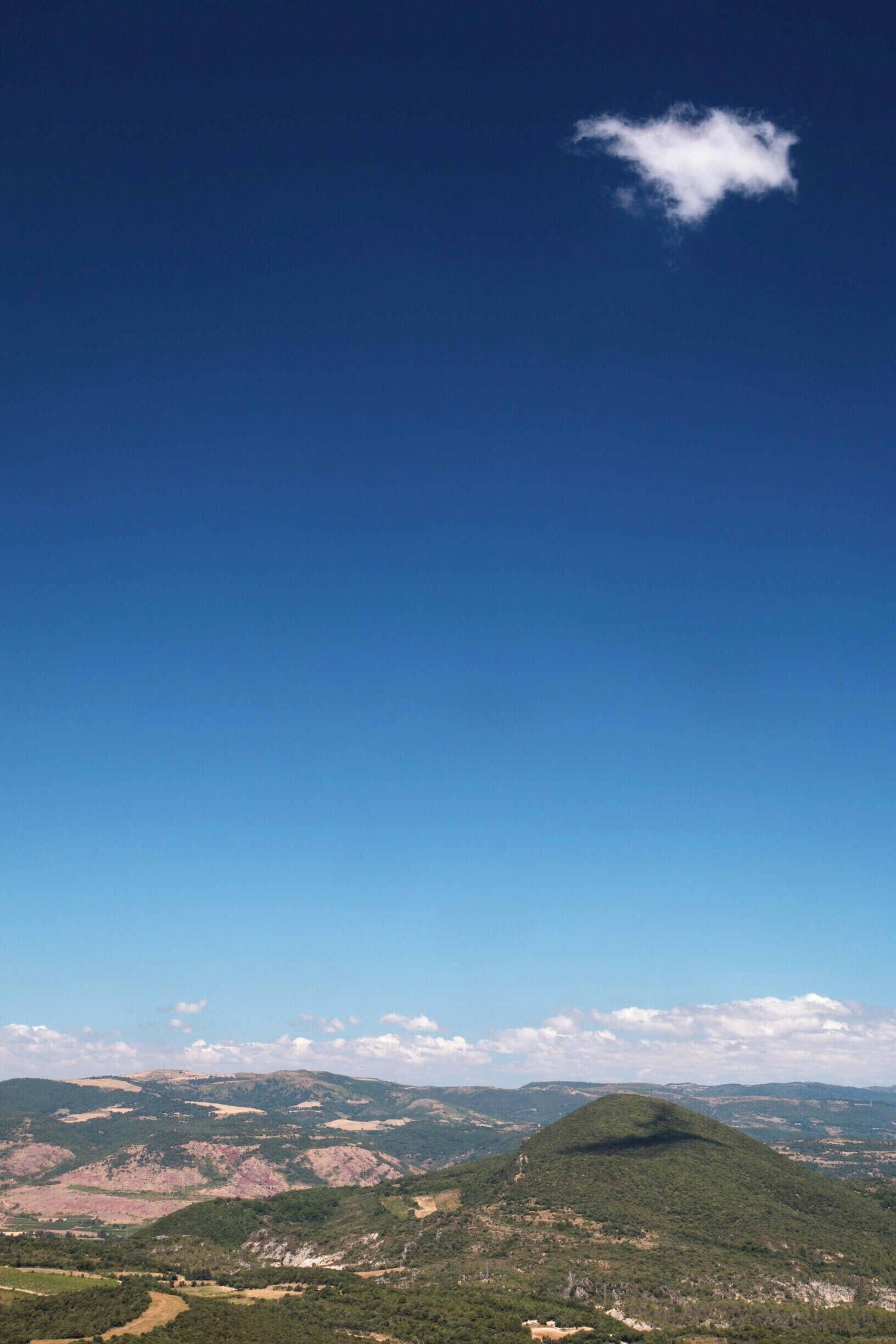 View from the mountain top