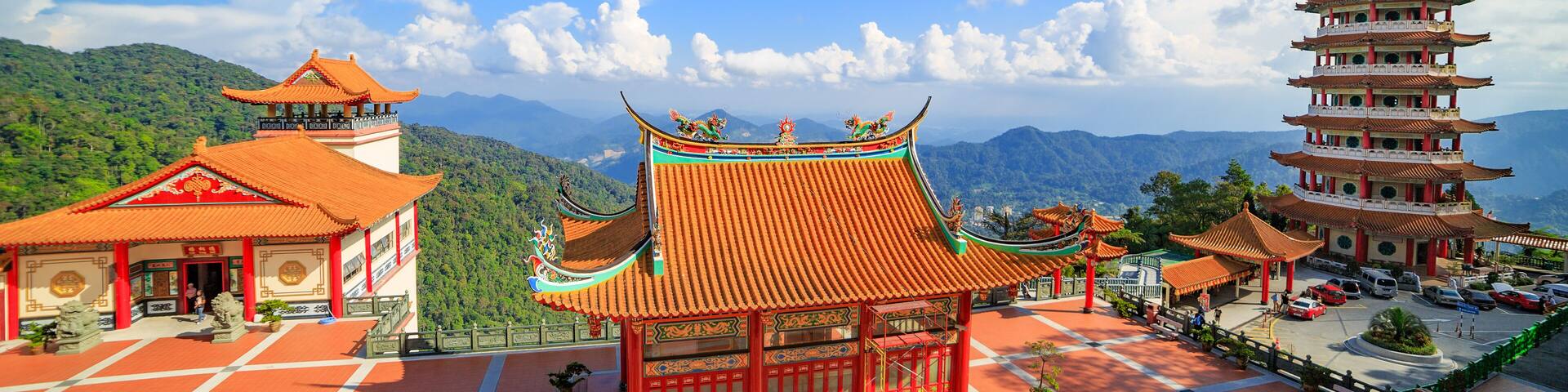 Chin Swee Caves Temple, located at Genting Highlands near Kuala Lumpur, Malasia