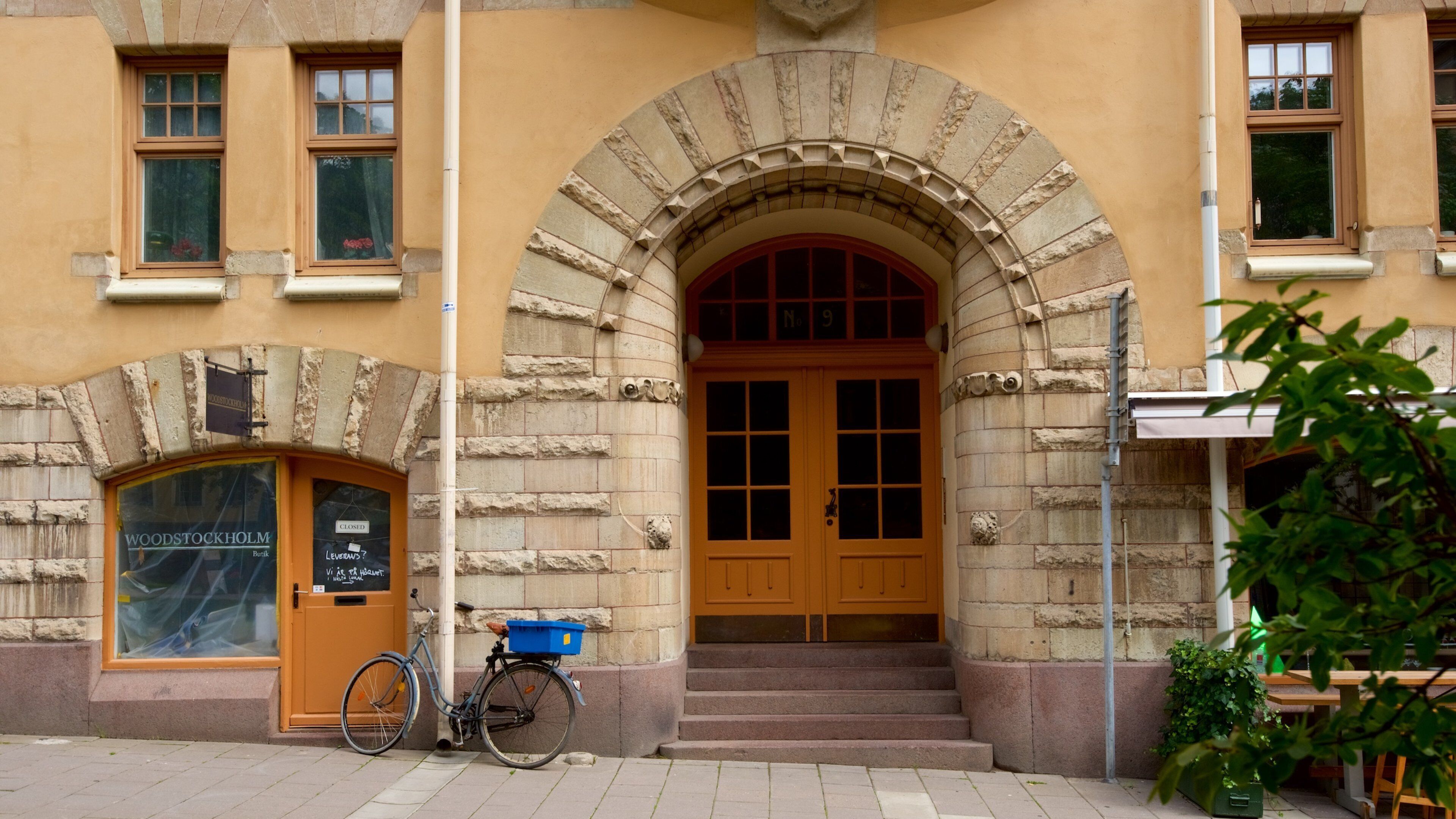 Mosebacke torg fasiliteter samt gatescener