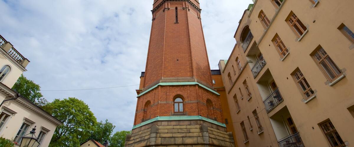 Mosebacke Square which includes heritage architecture