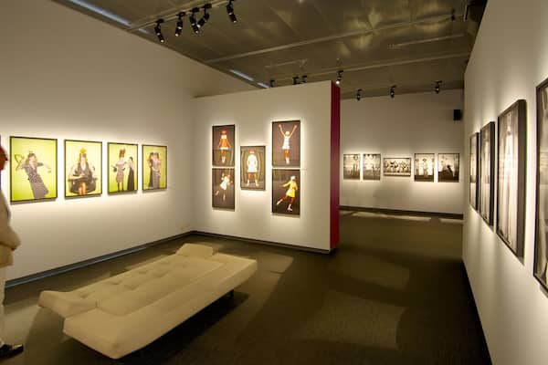 Fotografiska featuring interior views as well as an individual male