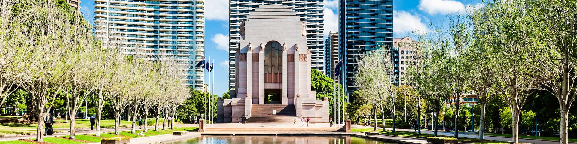 Sydney Anzac War Memorial in Hyde Park.