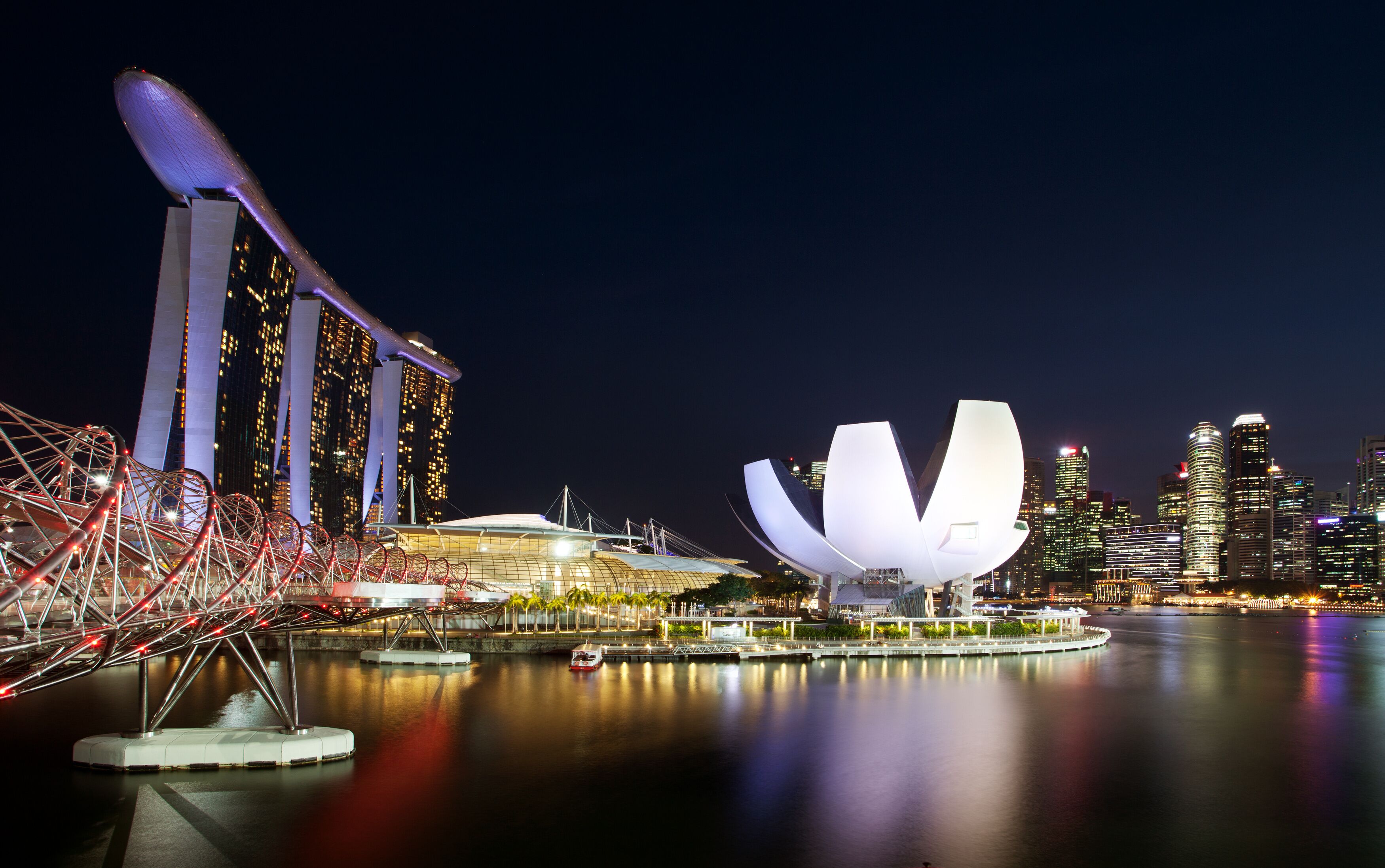 Marina bay, Singapour