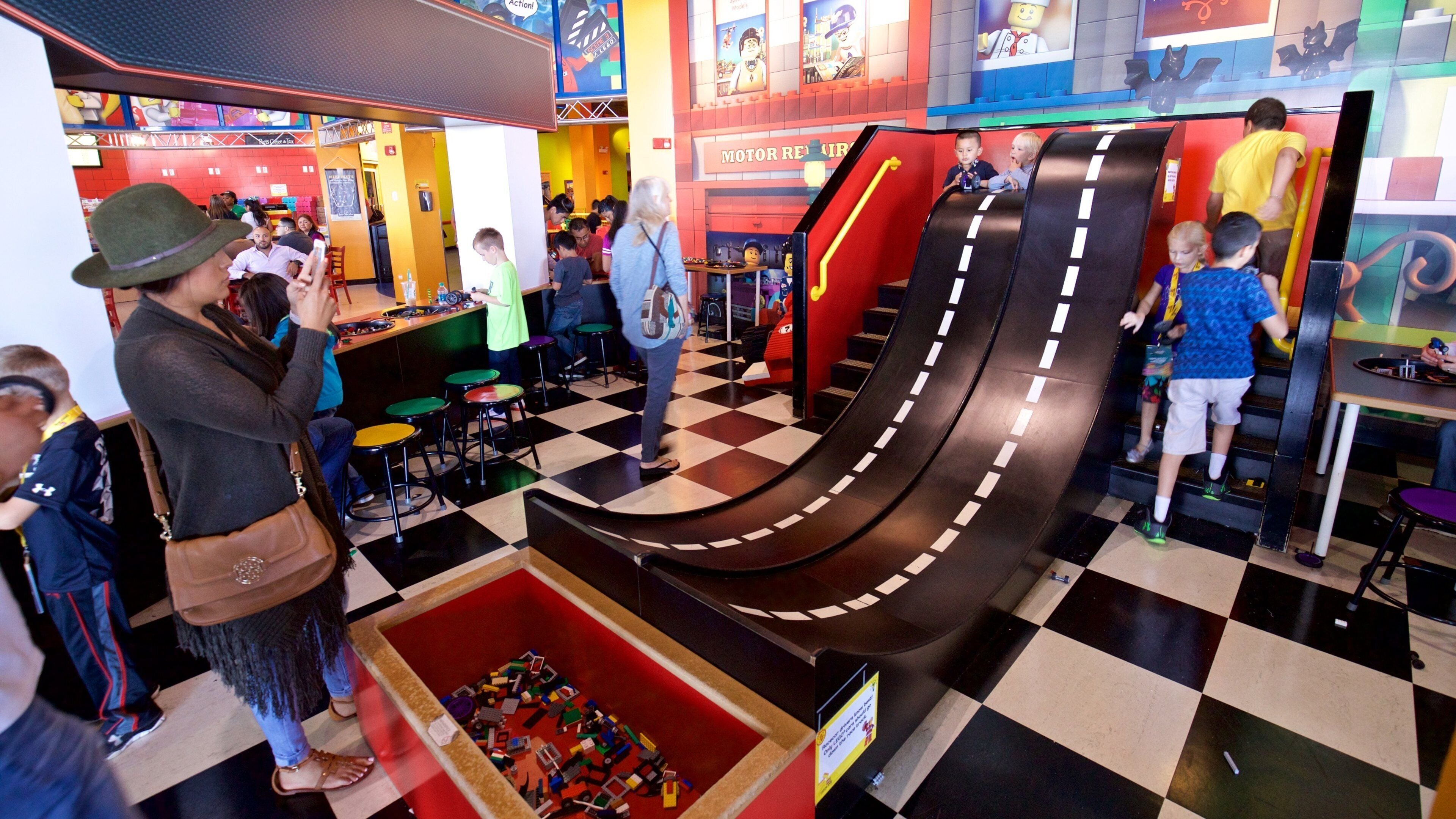 Legoland Discovery Center which includes interior views as well as a family