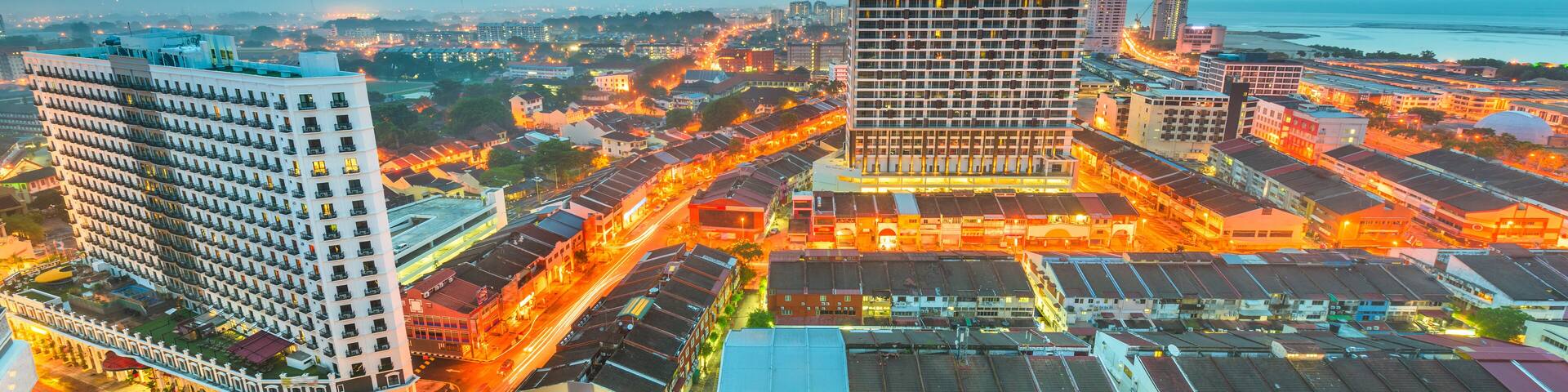 Melaka, Malaysia City Skyline