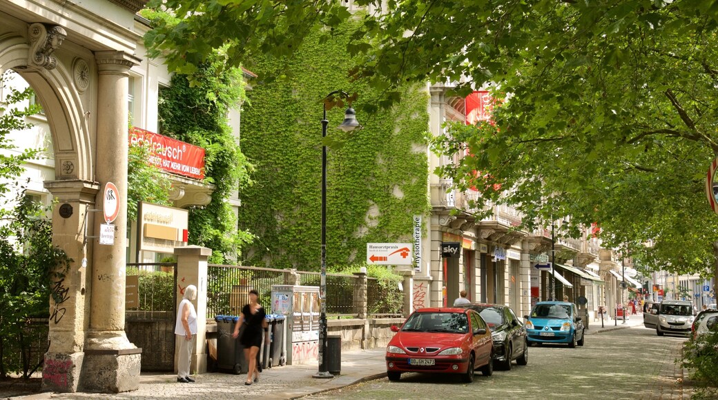 Neustadt featuring street scenes