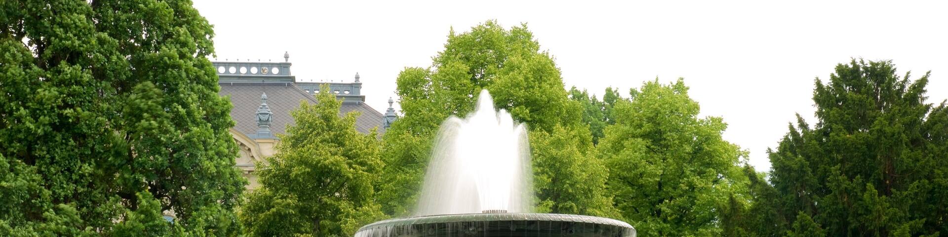 Neustadt showing a fountain