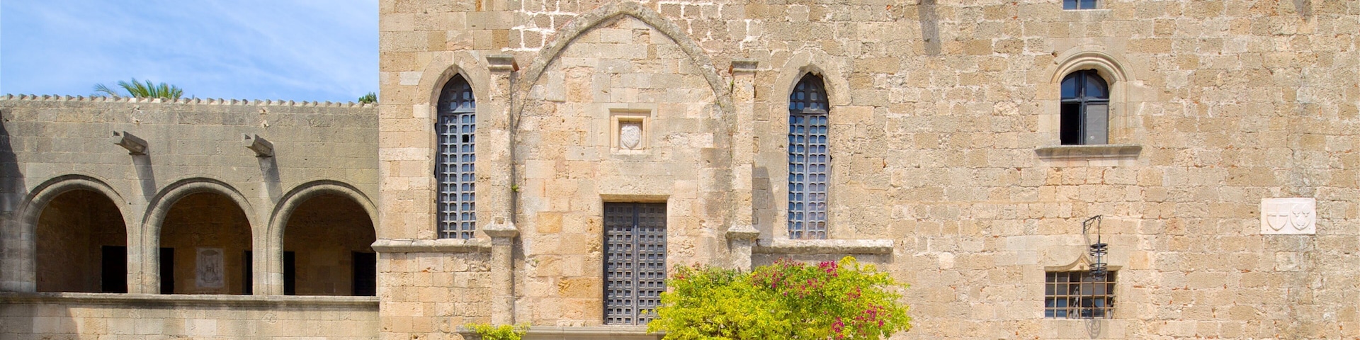 Rhodes which includes heritage architecture and chateau or palace