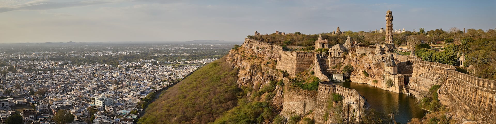 Chittorgarh fort in Rajasthan, India